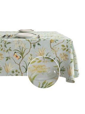 Rectangle Table Cloth,100% Waterproof Tablecloth Oil Proof Spill Proof Vinyl